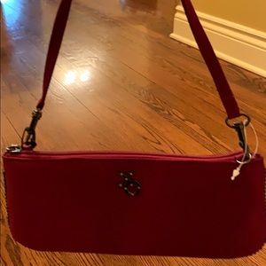 Xoxo mini handbag with strap in vynil